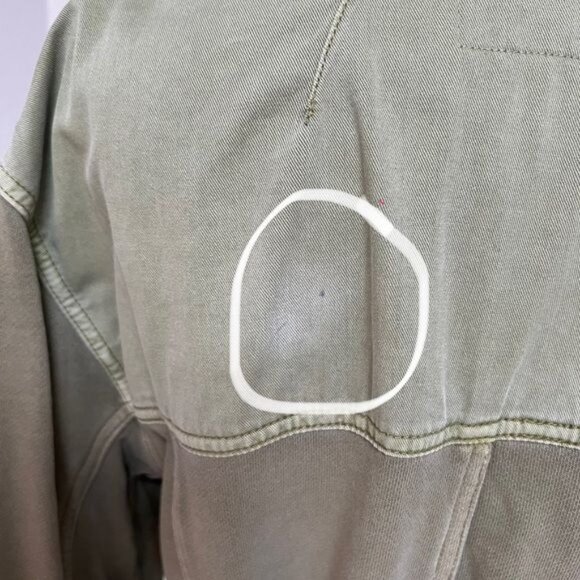 Free People Saturday Utility Jacket in Sweet Sage Size XS - Picture 11 of 14